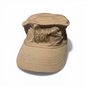 Kangol Tan Logo Military Cap